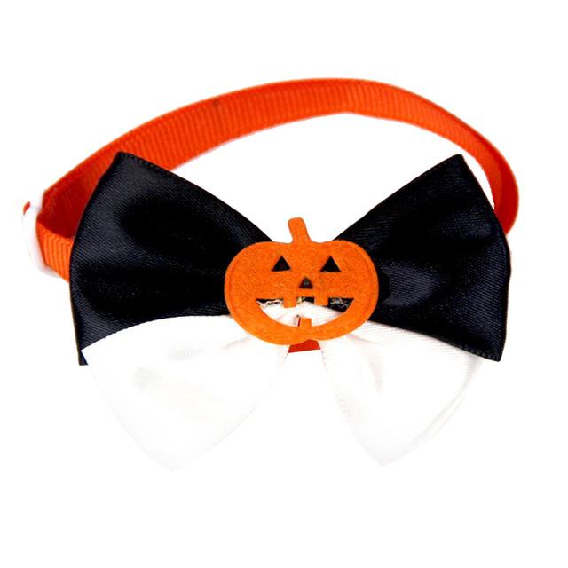 Dog Pet Bow Tie Halloween Cosplay Dog Necktie Adjustable Pet Bowties Collar Dog Accessories Grooming Products For Small Dogs