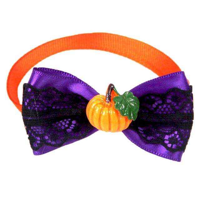 Dog Pet Bow Tie Halloween Cosplay Dog Necktie Adjustable Pet Bowties Collar Dog Accessories Grooming Products For Small Dogs