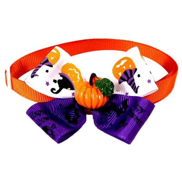 Dog Pet Bow Tie Halloween Cosplay Dog Necktie Adjustable Pet Bowties Collar Dog Accessories Grooming Products For Small Dogs