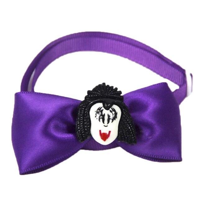 Dog Pet Bow Tie Halloween Cosplay Dog Necktie Adjustable Pet Bowties Collar Dog Accessories Grooming Products For Small Dogs