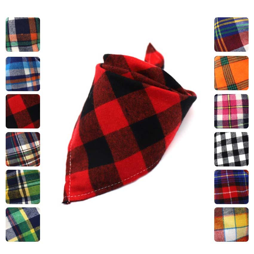 Adjustable Dog Scarf Triangular bandage pet Bow ties Cat Dog Collar Grooming Winter Warm Neckerchief Dog & Cat Pets Accessories