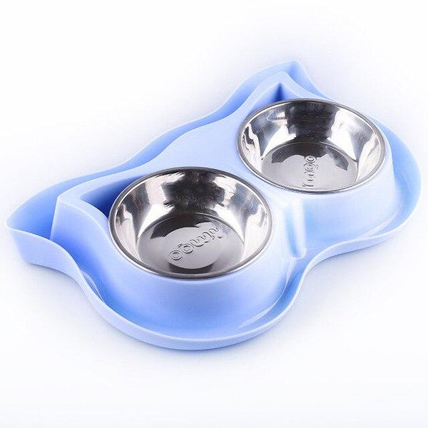 Pet Cat Ceramic Pet Bowl Plastic Frame Anti-skid Protectio cervical Food Water Dogs Cats Dishes Bowls Pet Supplies Accessorie