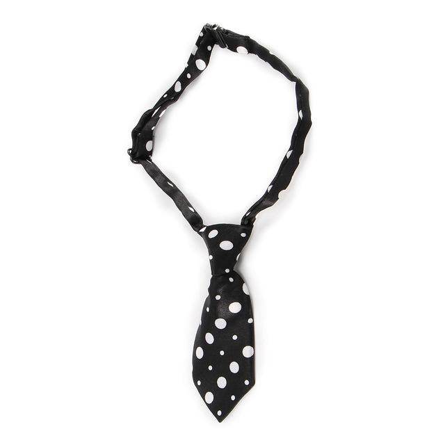 Houkiper 1pc Portable Adjustable Polyester Note Print Decor Pet Cat Dog Puppy Tie Necktie Accessories Gift