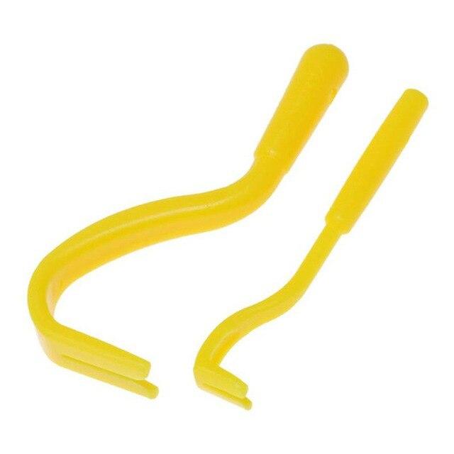 2PCS Fleas Tick Twister Hook Tool Tick Remover Dog Accessories With 2 Sizes Human Manual Debulking Flea Tool Dogs Pet Product