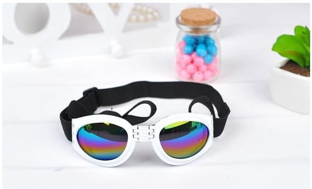 Dog Protection Goggles UV Sunglasses Foldable Pet Dog Glasses Medium Large Dog Pet Glasses Pet Eyewear Waterproof