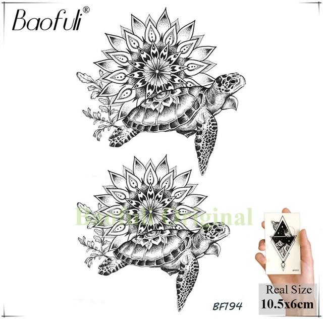 Galaxy Planets Mountain Men Temporary Tattoo Geometry King Lion Deer Waterproof Fake Tatoos Body Art Arms Legs Tattoo Stickers