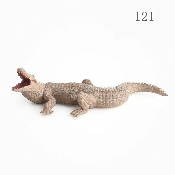 Big Size Animals kingdom Crocodile Toy Set Plastic Play Toys World Park Crocodile Model Action Figures Kids Boy Gift Home Decor