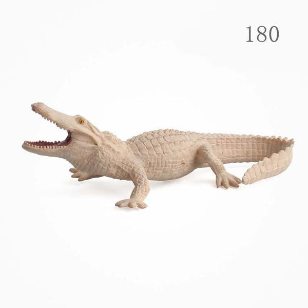 Big Size Animals kingdom Crocodile Toy Set Plastic Play Toys World Park Crocodile Model Action Figures Kids Boy Gift Home Decor