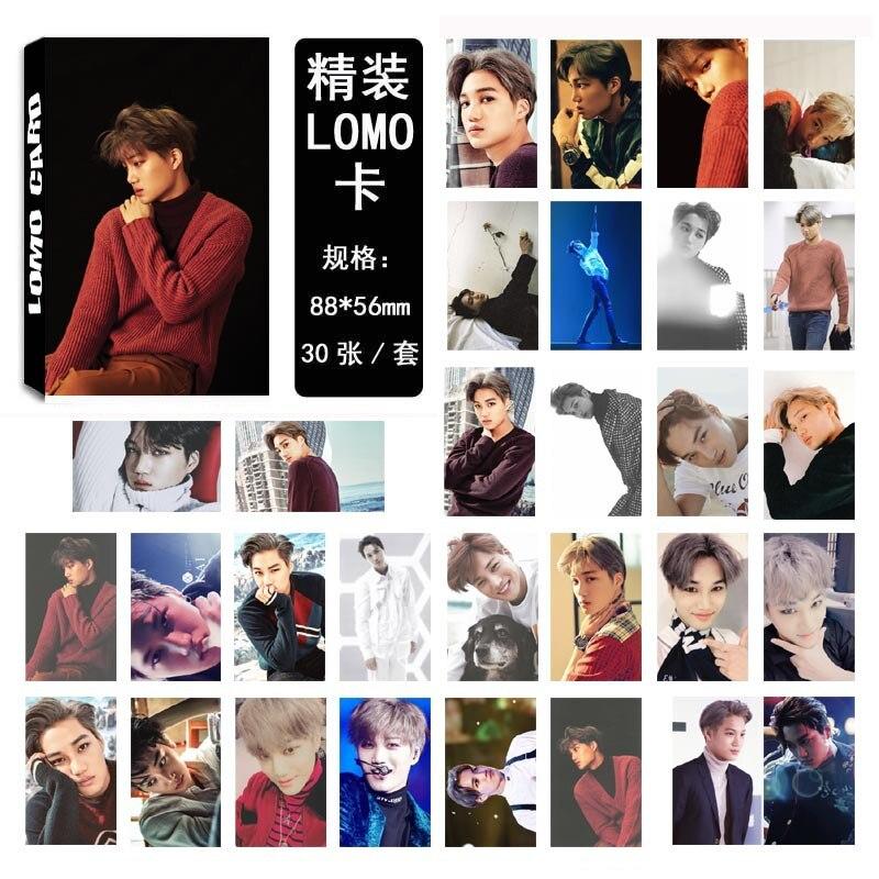 [MYKPOP] EXO KAI FOR LIFE LOMO Cards Paper Photo Card HD Photocard SA18030213