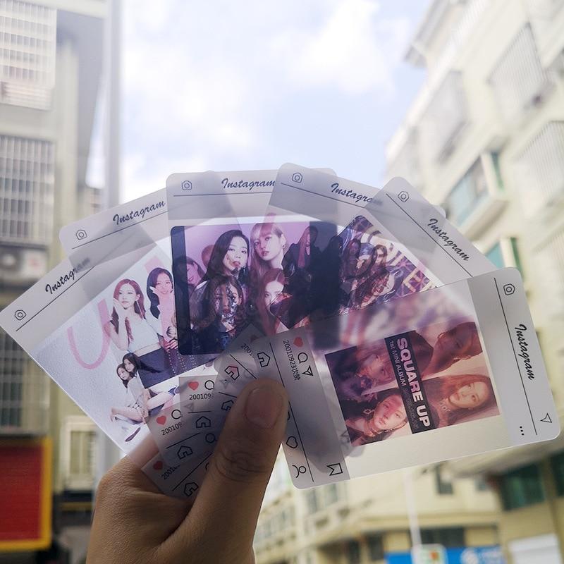 [MYKPOP]BLACKPINK  Ins Photo Cards PVC K-POP Collection Cards Fans Gifts 7pcs/set SA18111809