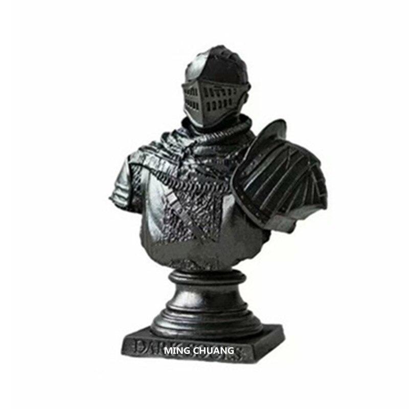 Statue Dark Souls Bust Half-Length Photo Or Portrait PVC Action Figure Collectible Model Toy OPP 7CM Z242