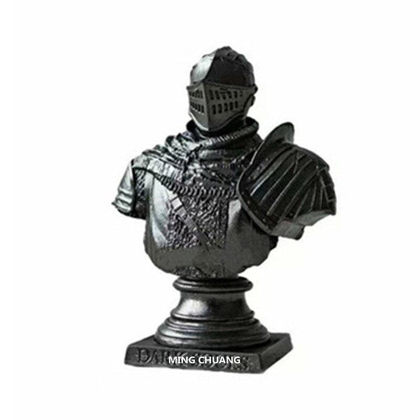Statue Dark Souls Bust Half-Length Photo Or Portrait PVC Action Figure Collectible Model Toy OPP 7CM Z242