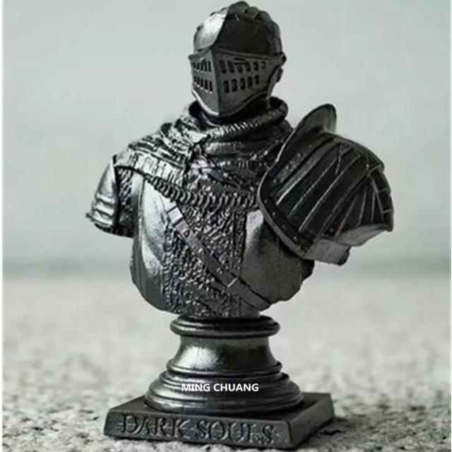 Statue Dark Souls Bust Half-Length Photo Or Portrait PVC Action Figure Collectible Model Toy OPP 7CM Z242