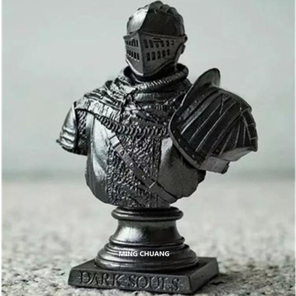 Statue Dark Souls Bust Half-Length Photo Or Portrait PVC Action Figure Collectible Model Toy OPP 7CM Z242