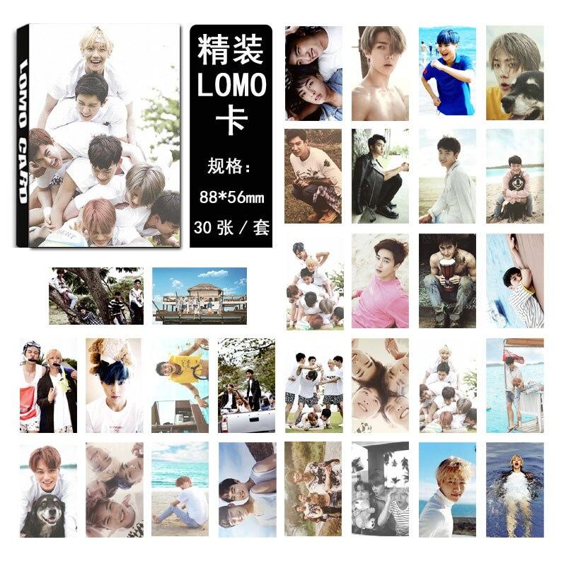 [MYKPOP] EXO  FIJI LOMO Cards 06 Paper Photo Card HD Photocard SA18030202