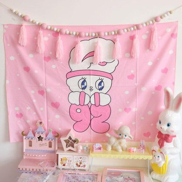 Cosplay Sailor Moon card captor sakura Action Figure Printed Polyester Usagi Cartoon Luna Cat photo Background Cloth Tablecloth
