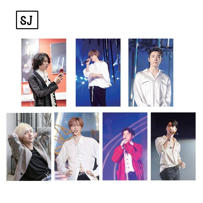 [MYKPOP]SUPER JUNIOR SJ PLAY Album Photo Card Paper Card KPOP Fans Collection 7pcs/set SA18050910