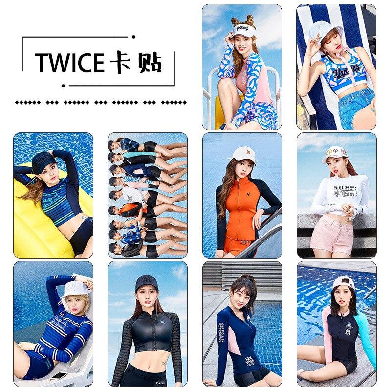 [MYKPOP]TWICE #TWICE C Photo Album Crystal Sticker KPOP Items 10pcs/set SA18052004