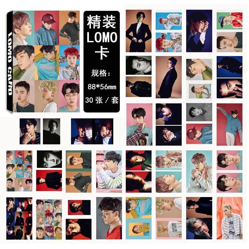 [MYKPOP] EXO EX'ACT ALBUM LOMO Cards 06 Paper Photo Card HD Photocard SA18030203