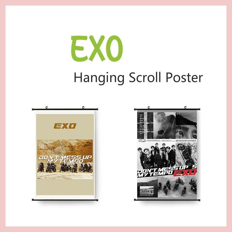 [MYKPOP]EXO Hanging Poster LAY BAEKYUN SEHUN HD PHOTO KPOP Fans Collection SA18101906