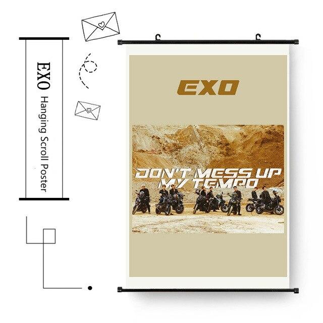 [MYKPOP]EXO Hanging Poster LAY BAEKYUN SEHUN HD PHOTO KPOP Fans Collection SA18101906