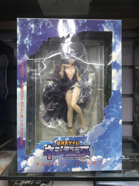 Neptune  Hyperdimension Neptunia Anime model figures toys action painted sexy girl doll Photo frame Ver. Decoration
