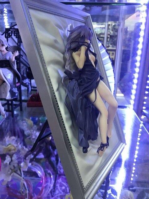 Neptune  Hyperdimension Neptunia Anime model figures toys action painted sexy girl doll Photo frame Ver. Decoration