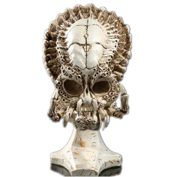 Statue Aliens vs Predator - Requiem Kull Bust Half-Length Photo Or Portrait GK Action Figure Collectible Model Toy 31.5CM J604