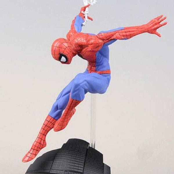 Disney toys for children Five Star Anime Marvel Hero Spider-Man Stylist X Photo Home Spiderman Boxed 2 style choose 15cm high