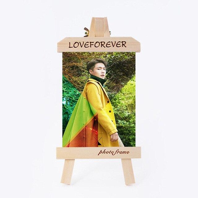 [MYKPOP]EXO LAY Wood Frame + Photo KPOP Fans Collection SA18102103