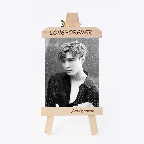 [MYKPOP]EXO LAY Wood Frame + Photo KPOP Fans Collection SA18102103