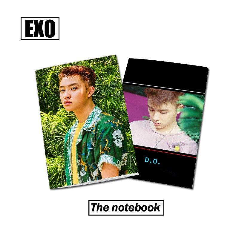 [MYKPOP]EXO THE WAR D.DO. Photo Exercise Book Lined Big Study Notebook Workbook Diary Notebook KPOP Fans Collection SA18050806