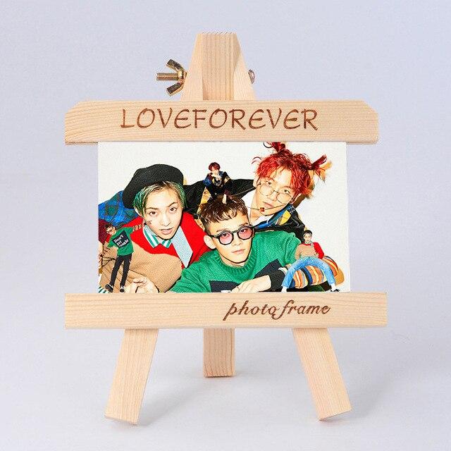 [MYKPOP]EXO CHEN XIUMIN Wood Frame + Photo KPOP Fans Collection SA18090501