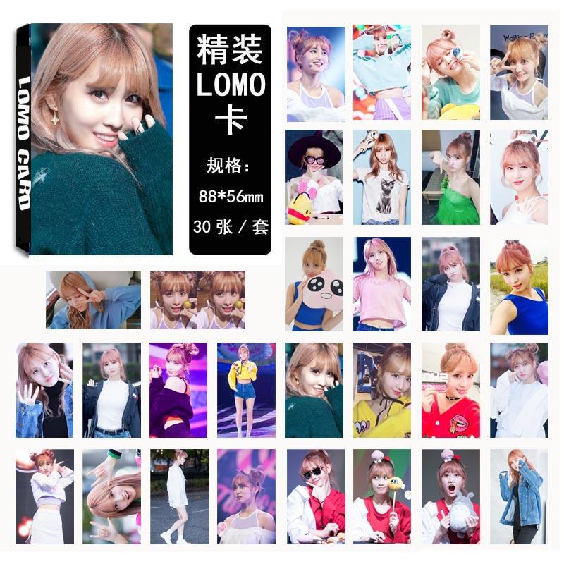 [MYKPOP]TWICE MOMO TT LOMO Cards K-POP FASHION 01 Paper Photo Card HD Photocard SA18030421