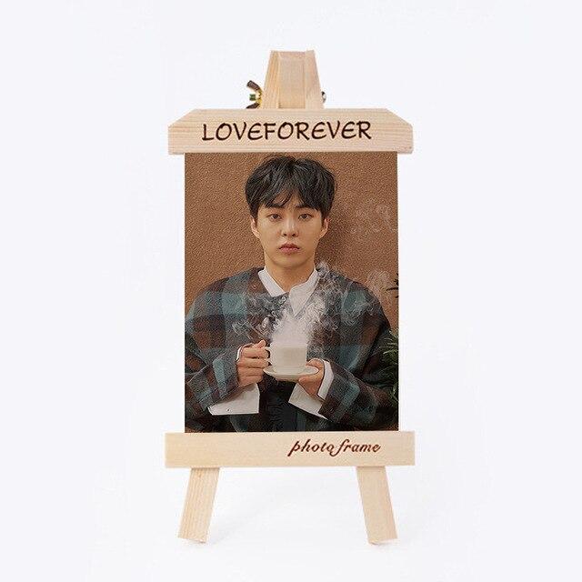 [MYKPOP]EXO Wood Frame + Photo UNIVERSE KPOP Fans Collection SA18090309