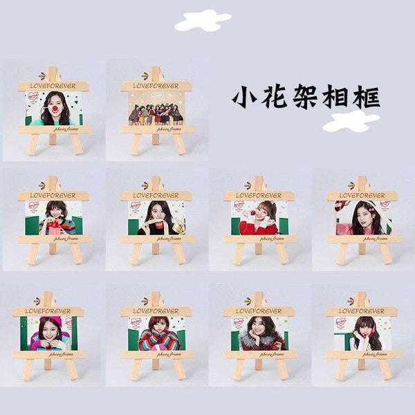 [MYKPOP]TWICE Wood Frame + Photo KPOP Fans Collection SA18083104