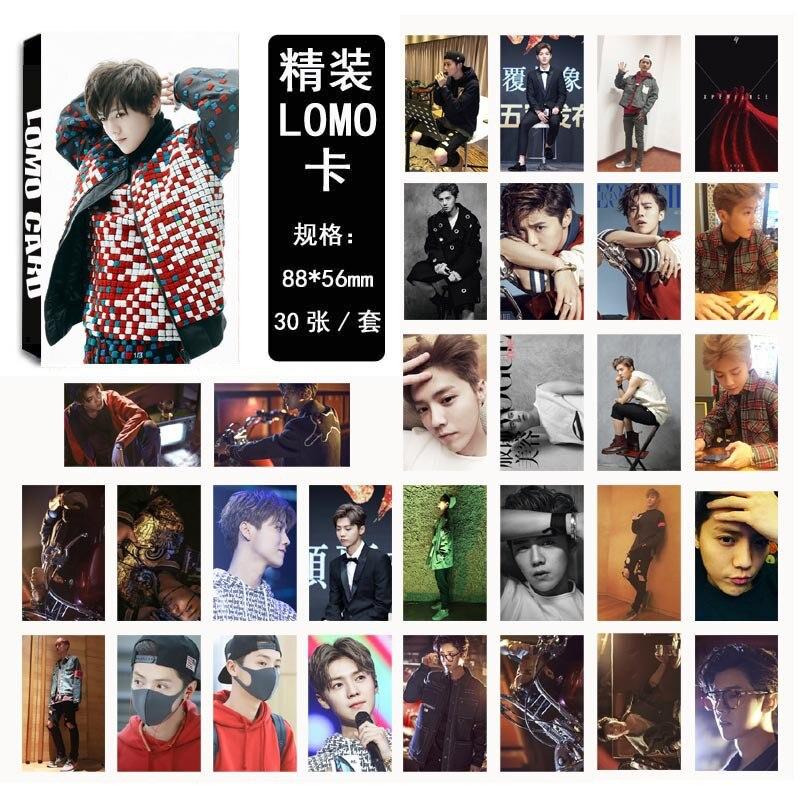 [MYKPOP] EXO  LUHAN  LOMO Cards 02 Paper Photo Card HD Photocard SA18030224