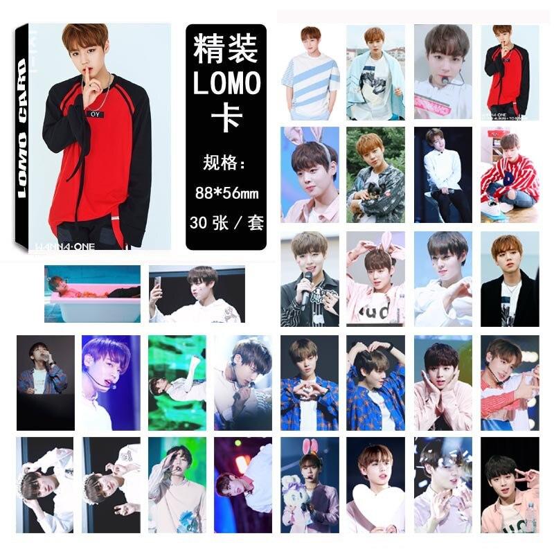 [MYKPOP]WANNA ONE PARK JI HOON LOMO Cards New Fashion K-POP Paper Photo Card HD Photocard SA18030523