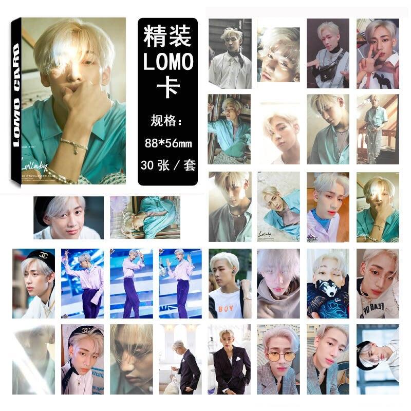 [MYKPOP]GOT7 BAMBAM LOMO Cards LULLABY HD Photo Paper Cards 30pcs/set Gift Box KPOP Fans Collection SA18101305
