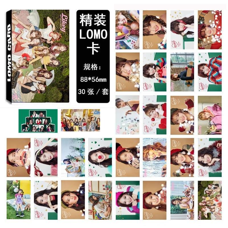 [MYKPOP]TWICE LOMO Cards K-POP FASHION Paper Photo Card HD Photocard SA18030420