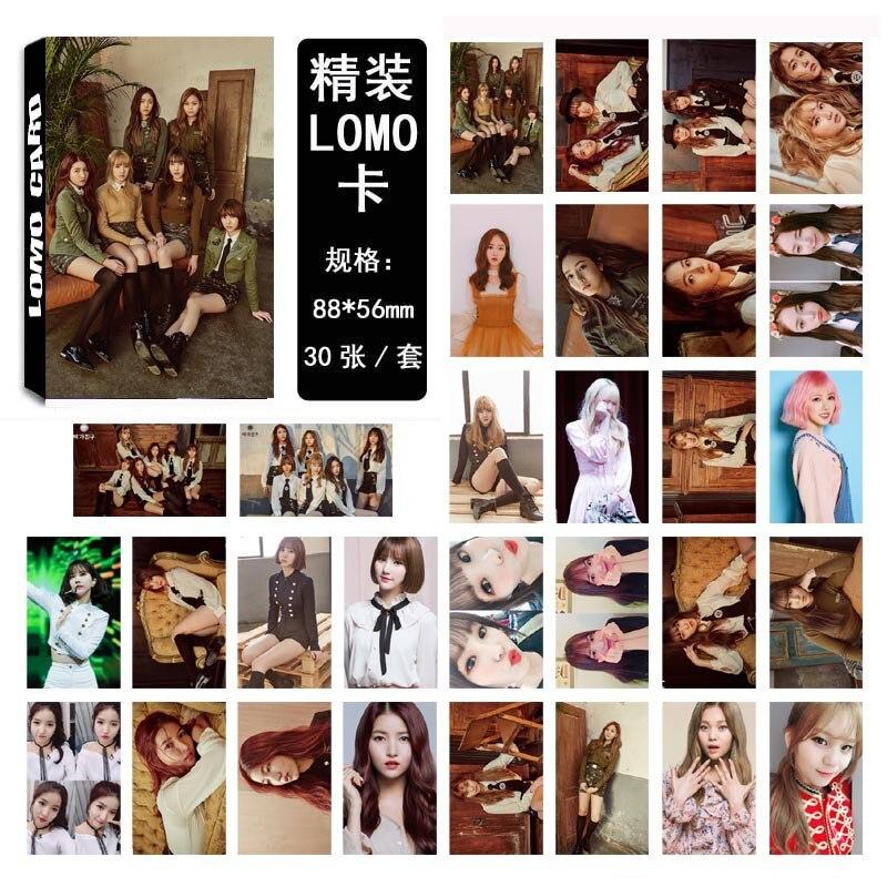 [MYKPOP]GFRIEND The Awakening Album LOMO Cards Paper Photo Card HD Photocard SA18030512
