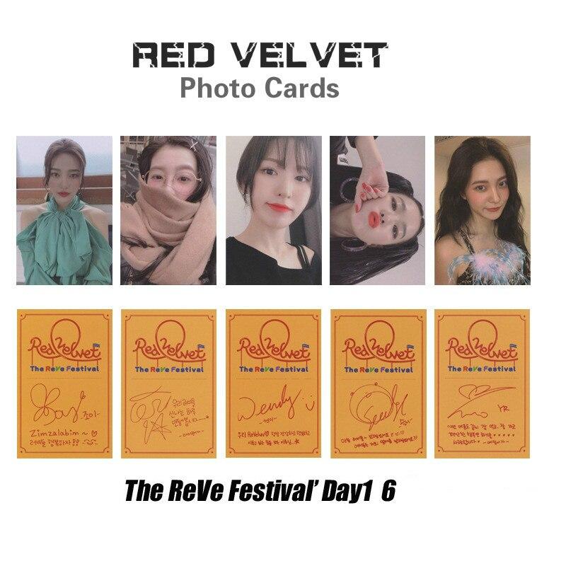 [MYKPOP]RED VELVET: Zimzalabim Photo Cards 5pcs/Set, KPOP Fans Collection SA19071506