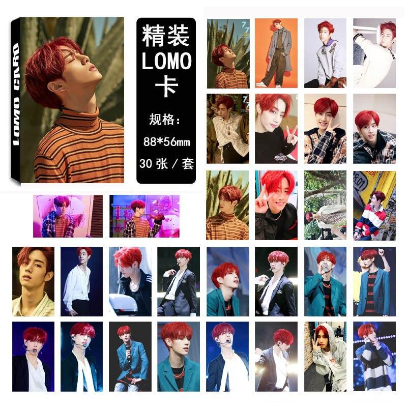 [MYKPOP]GOT7 7 FOR 7 Mark 04 LOMO Cards Paper Photo Card HD Photocard SA18030314