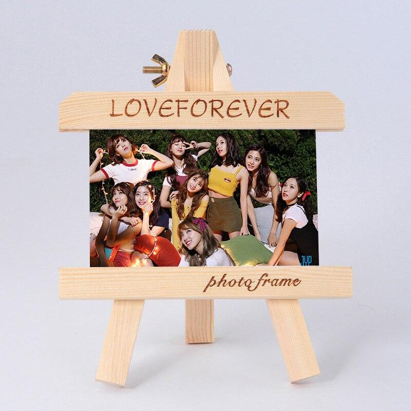 [MYKPOP]TWICE LIKEY Wood Frame + Photo KPOP Fans Collection SA18083102