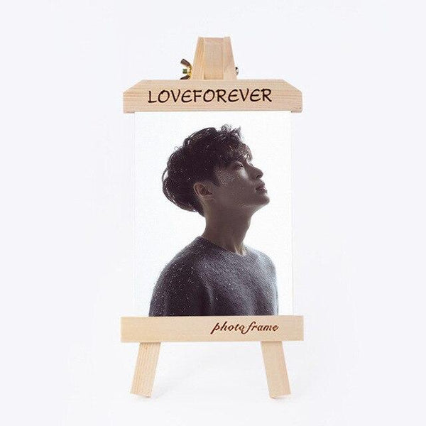 [MYKPOP]EXO LAY Wood Frame + Photo KPOP Fans Collection SA18090303