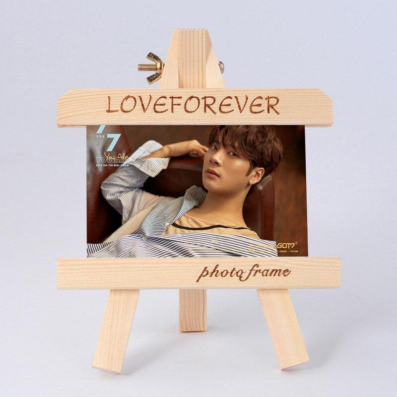 [MYKPOP]GOT7 JACKSON Wood Frame + Photo KPOP Fans Collection SA18090502
