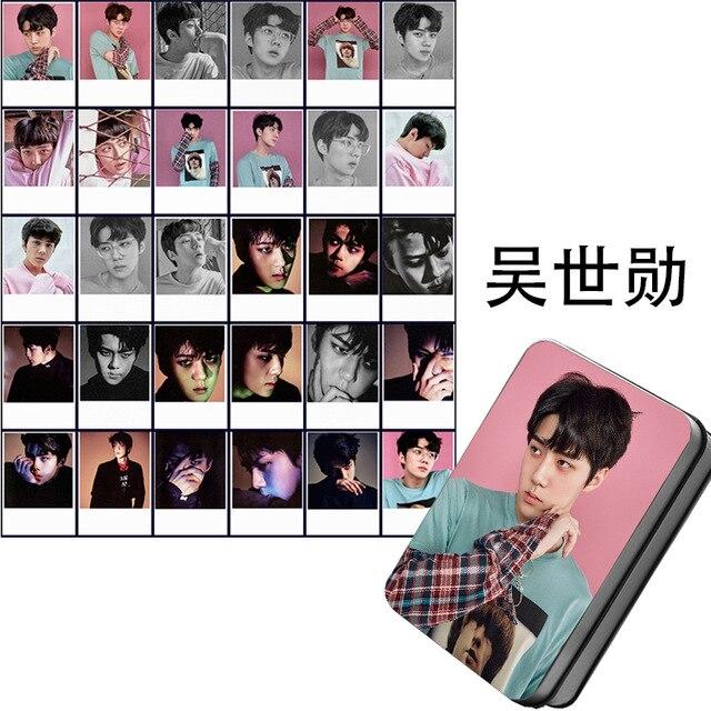 [MYKPOP]EXO EX'ACT ALBUM Monster Lucky One SUHO BAEKHYUN CHANYEOL SEHUN Photo Card Paper Cards HD Polaroid Photocard SA18040411