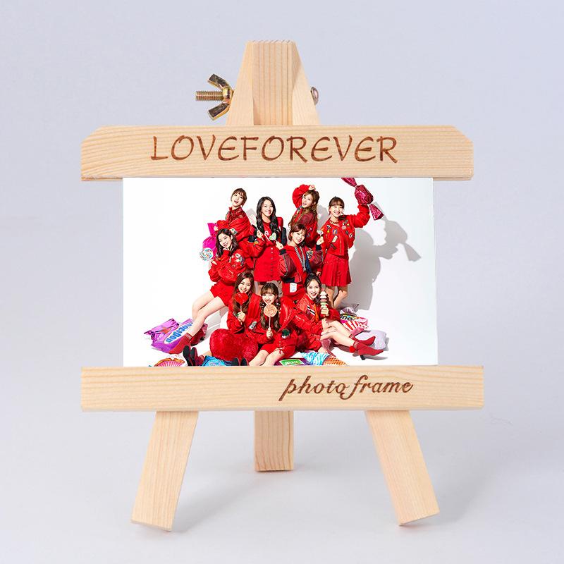 [MYKPOP]TWICE CANDY POP Wood Frame + Photo KPOP Fans Collection SA18083103