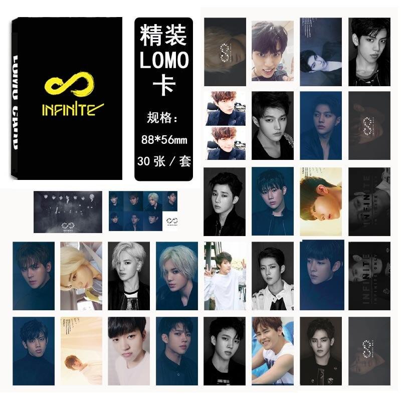 [MYKPOP]INFINITE ONLY LOMO Cards K-POP FASHION 01 Paper Photo Card HD Photocard SA18030409