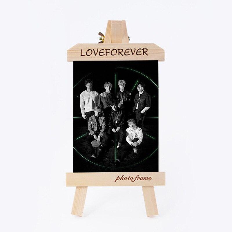 [MYKPOP]MONSTA X THE CONNECT Wood Frame + Photo KPOP Fans Collection SA18090513